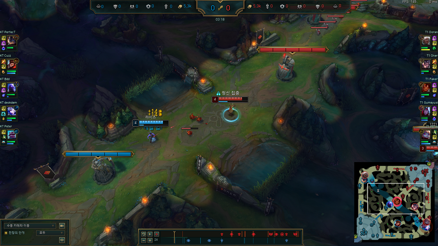 The first three-peat, T1 | KT vs T1 | WORLDS 2025 | Finals, 1set
