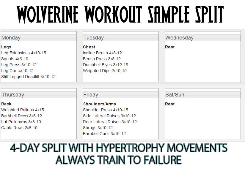 Wolverine Workout Day 3