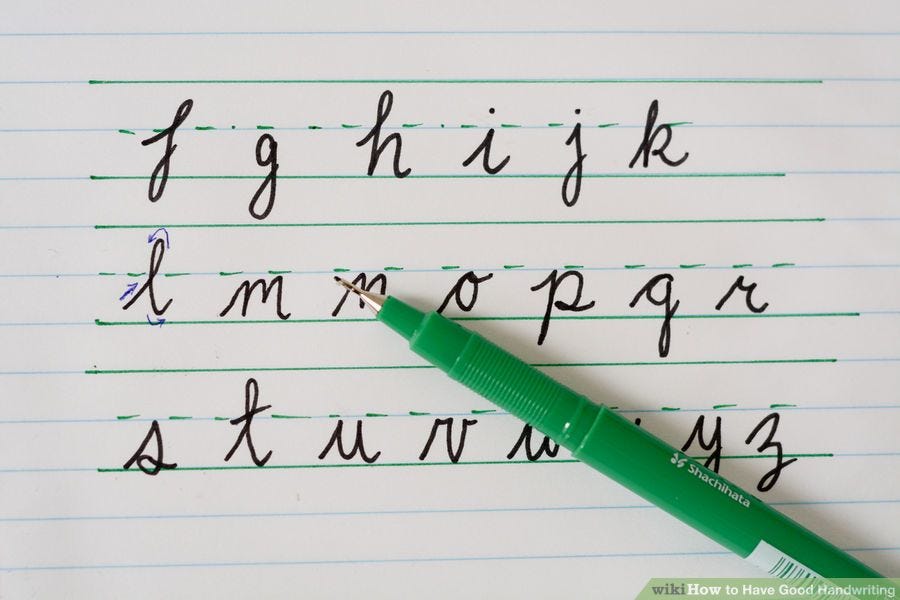 Will my handwriting fizzle out? 🤔, by Babajide Owosakin