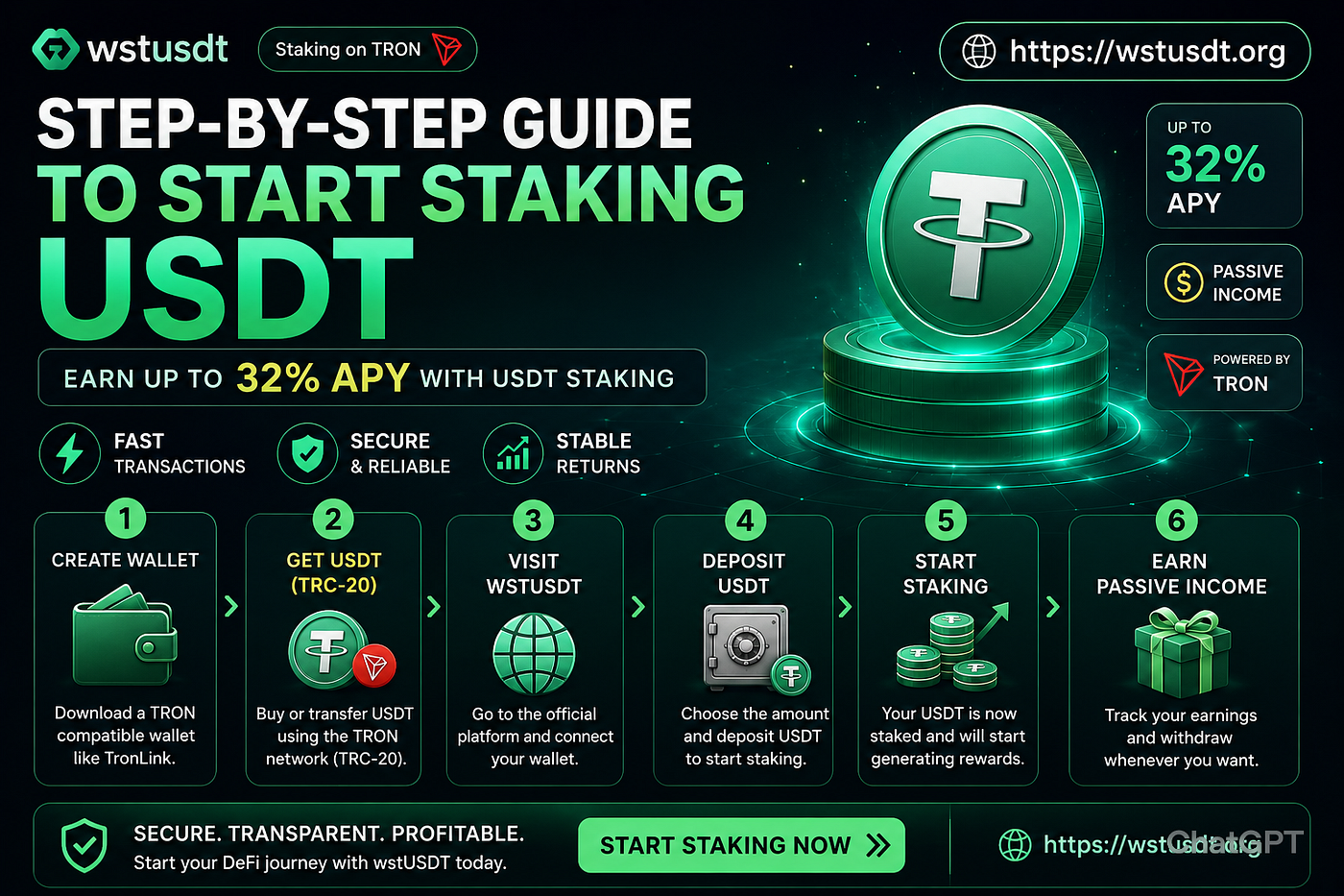 Step-by-Step Guide to Start Staking USDT on TRON Network (Beginner Friendly 2026)