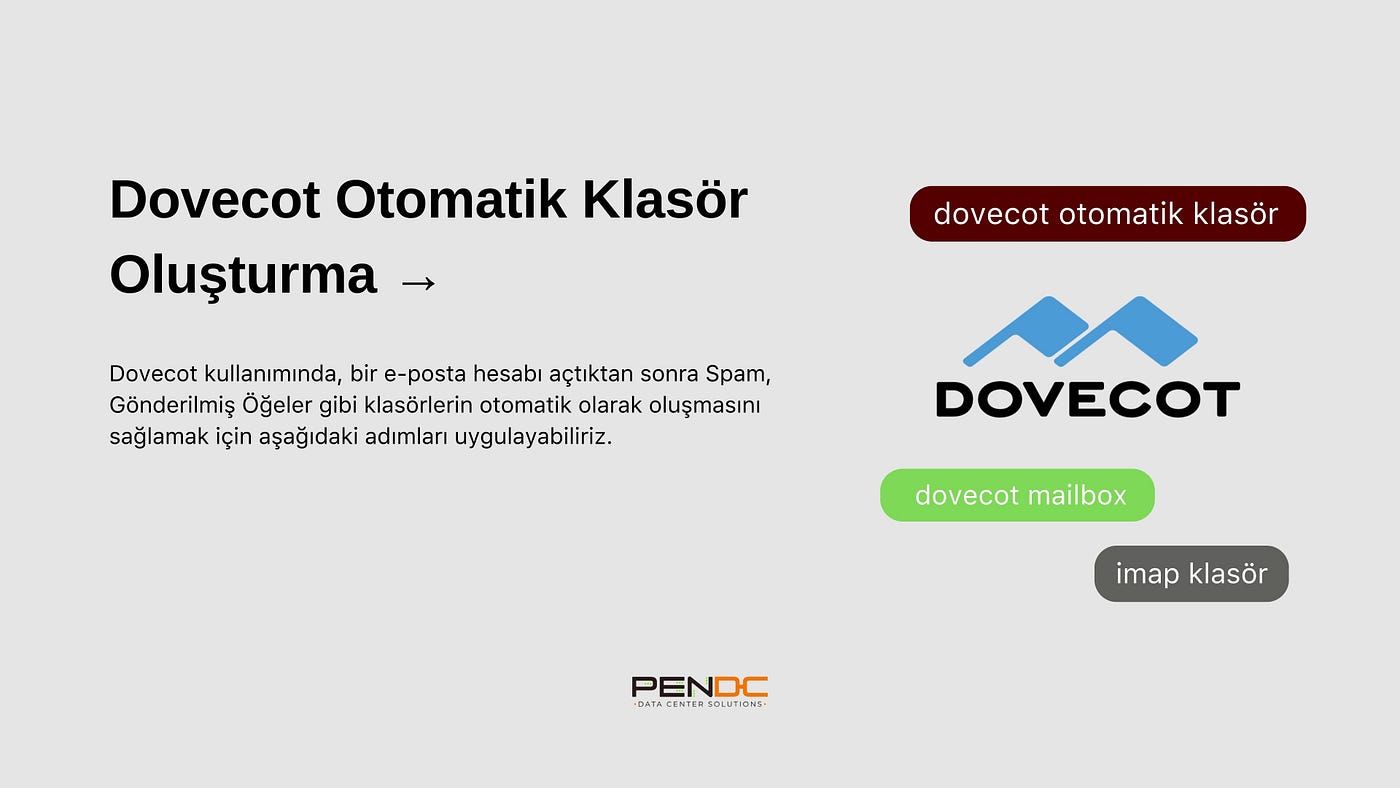 Dovecot Otomatik Klasör Oluşturma