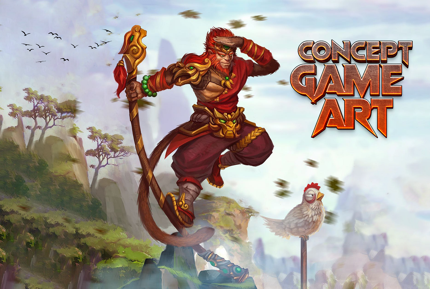 COMLEX GAME ARTS CHARACTER