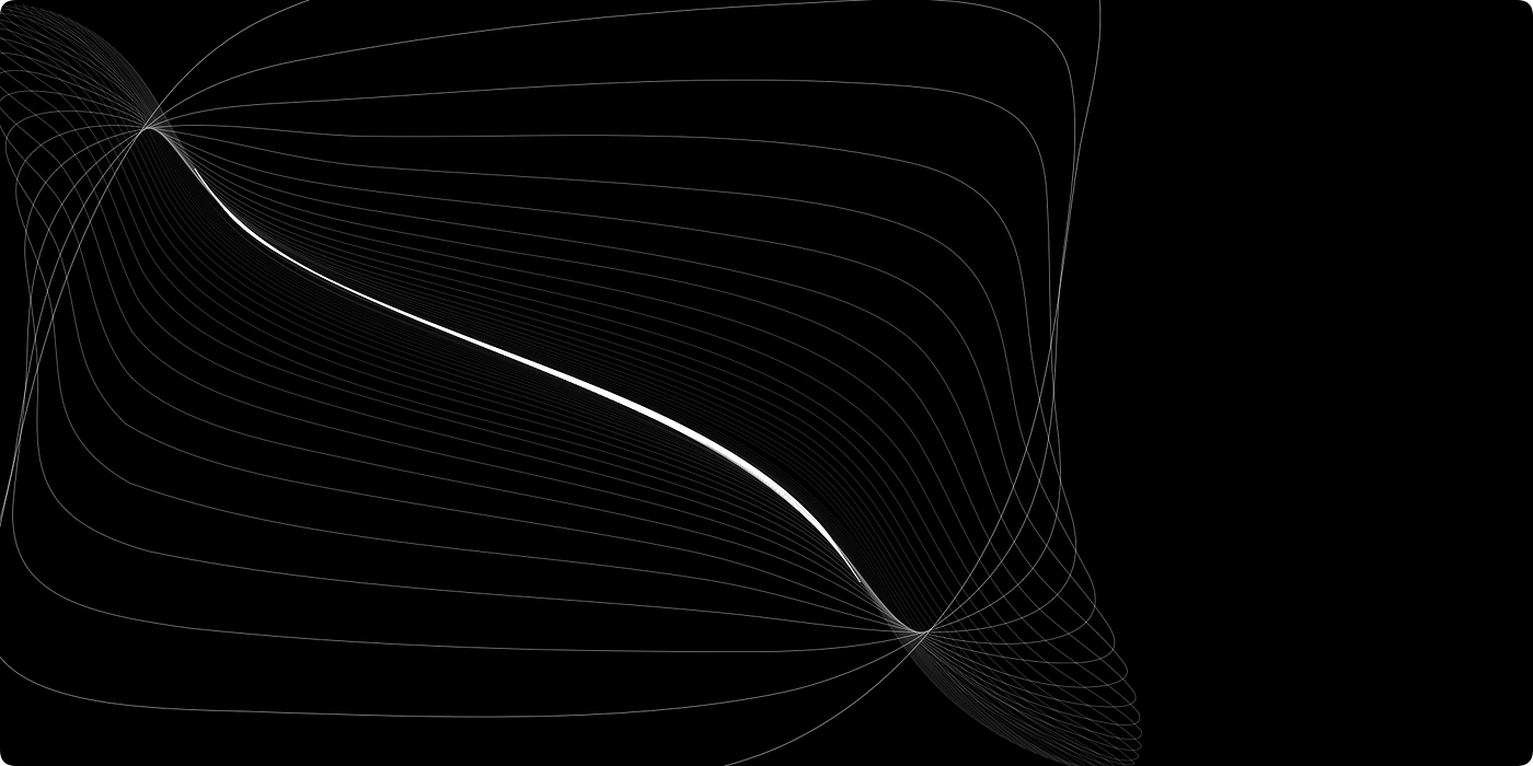 Monochrome line art by author