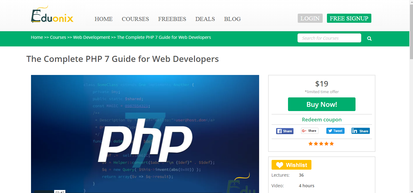 The Complete PHP 7 Guide for Web Developers