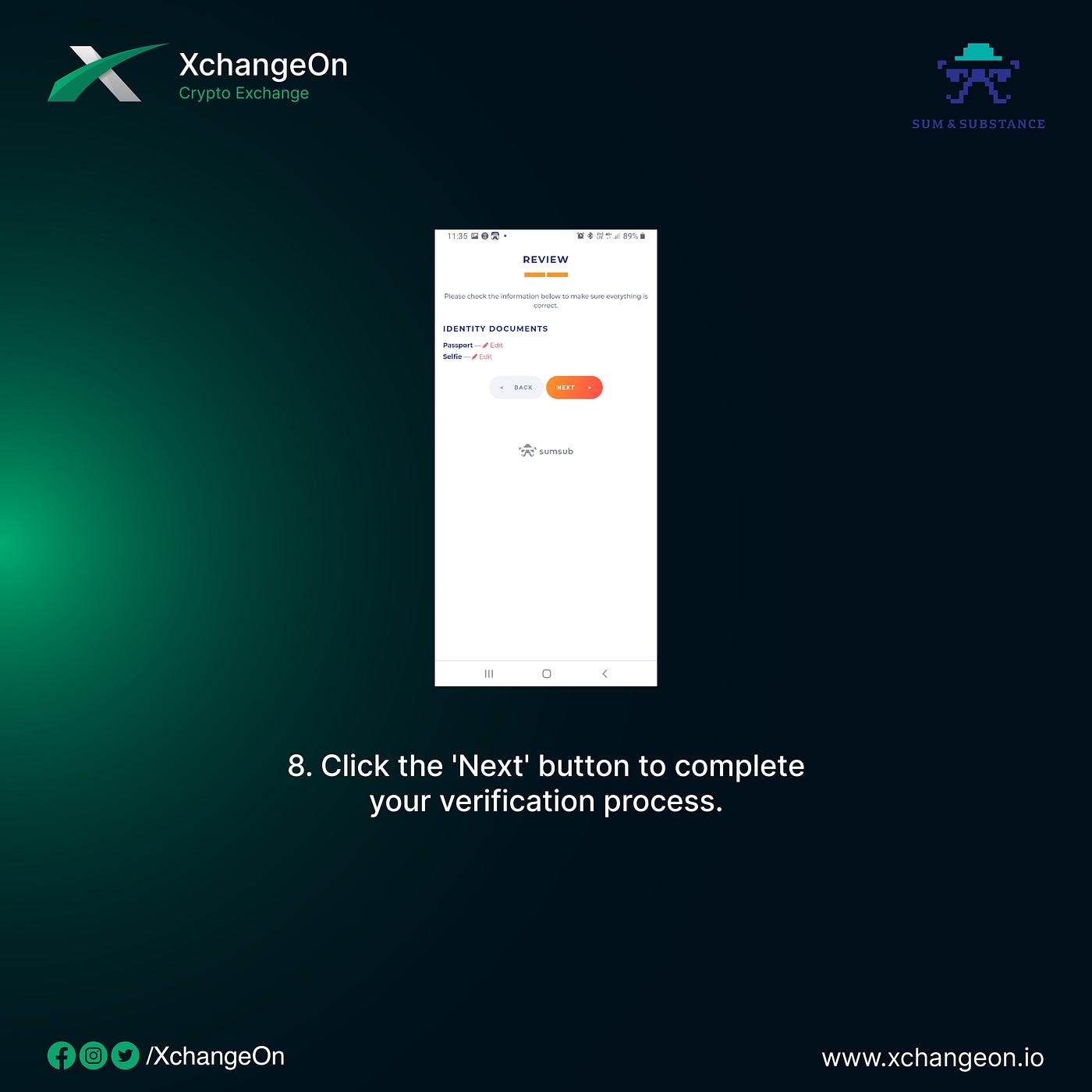 Procedures for KYC Verification on XchangeOn.io | by XchangeOn.io | Medium