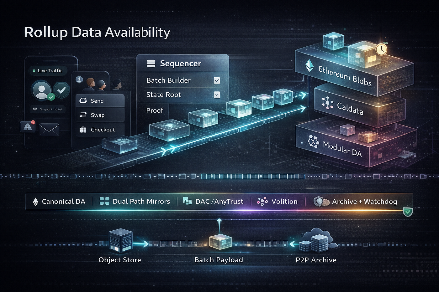 7 Data Availability Moves Rollups Need Before Users Arrive