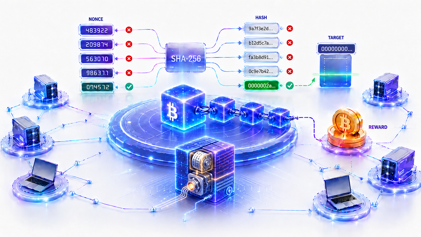 Blockchain under the Hood: P2P Networks, Cryptography, Consensus, and Proof of Work — Part 3 of 4