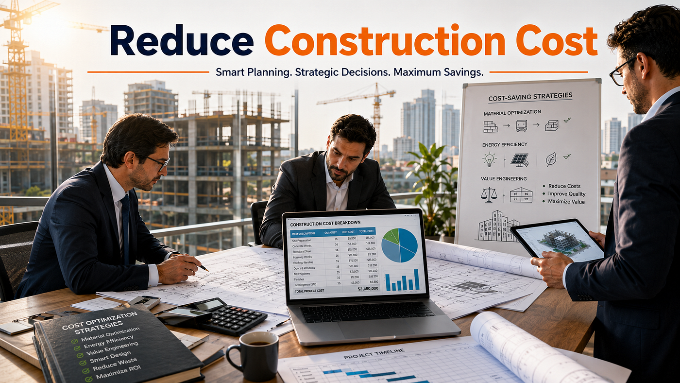 Reduce Construction Costs Through Consultancy and Design Services