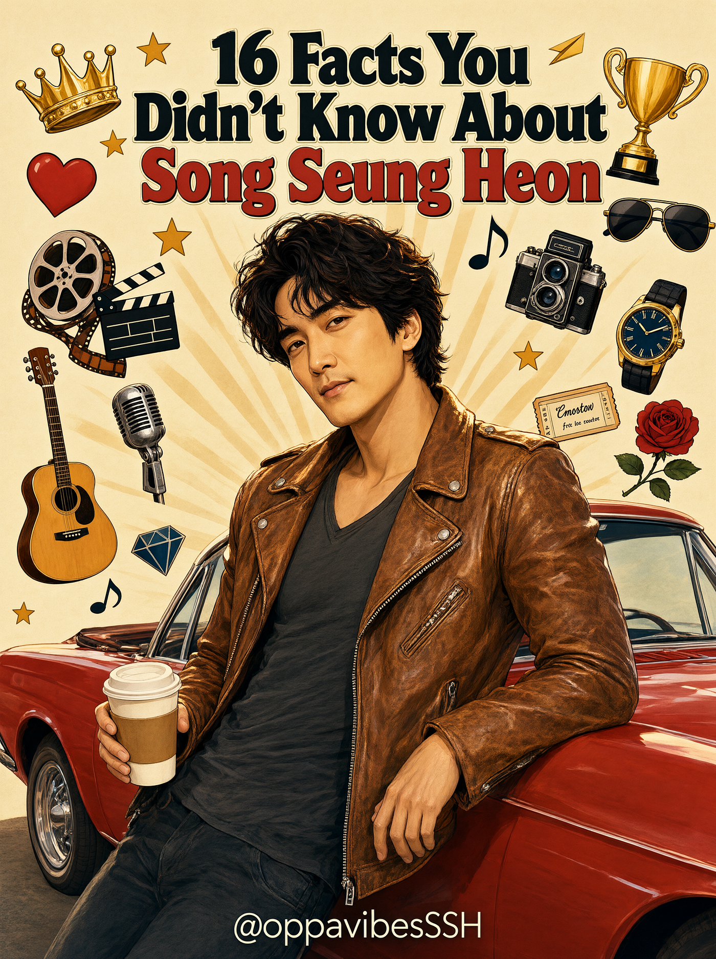16 Facts You Didn’t Know About Song Seung Heon
