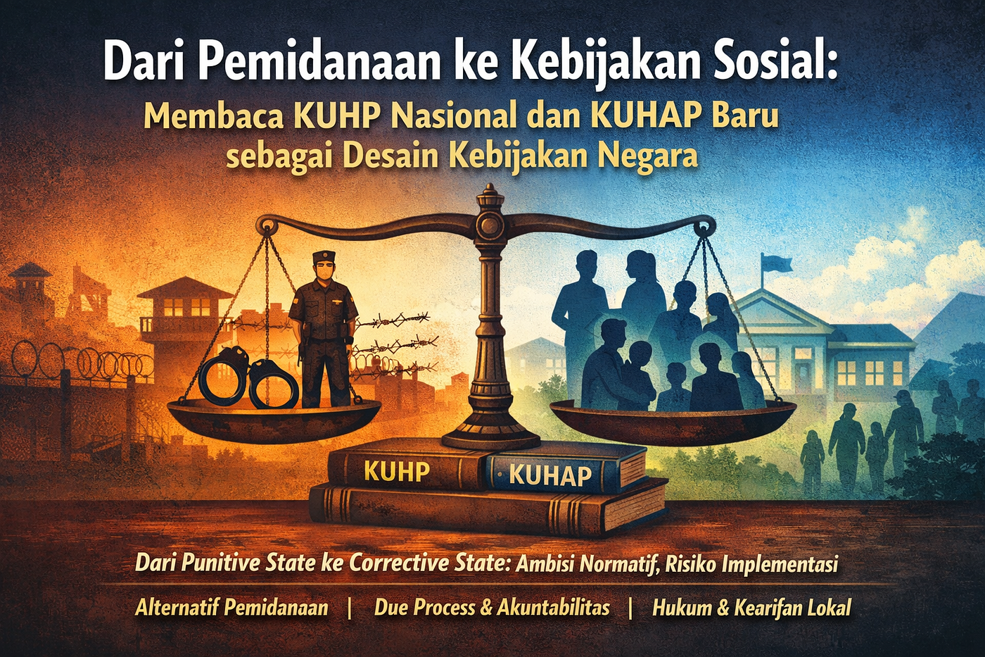 Dari Pemidanaan ke Kebijakan Sosial: Membaca KUHP Nasional dan KUHAP Baru sebagai Desain Kebijakan…