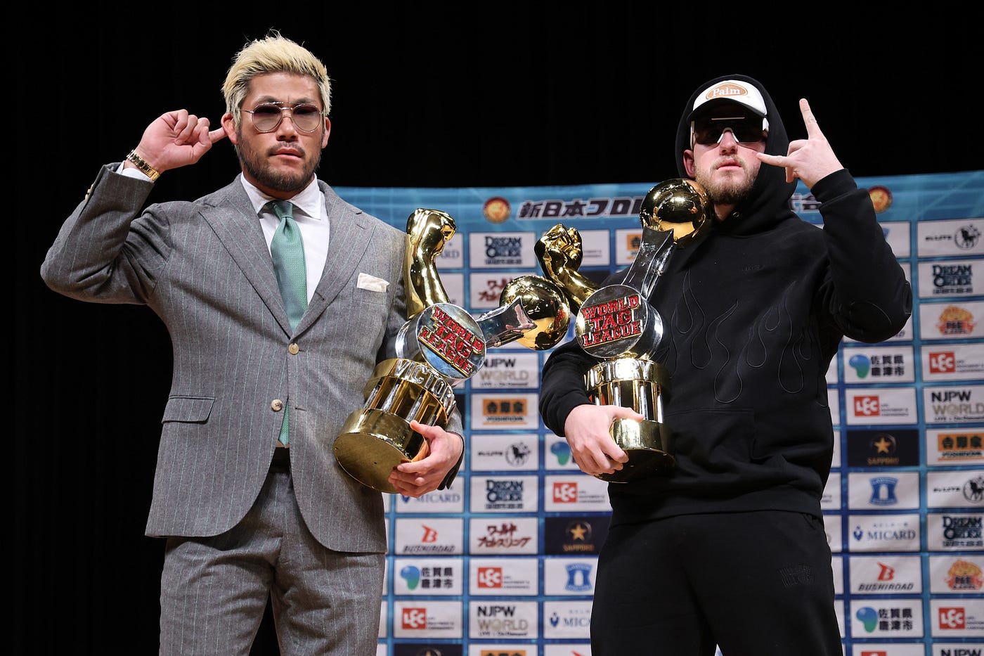 World Tag League public presser ends in violence