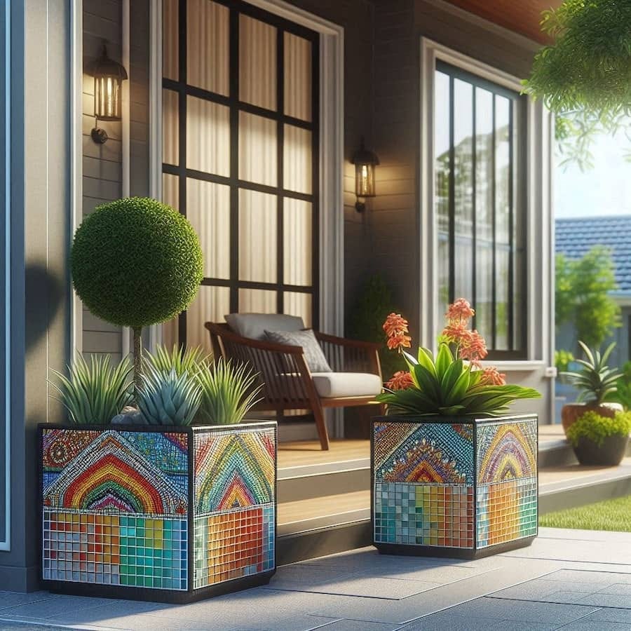 outdoor_mosaic_artwork, Outdoor_Mosaic_Design, Outdoor_Mosaics_Art