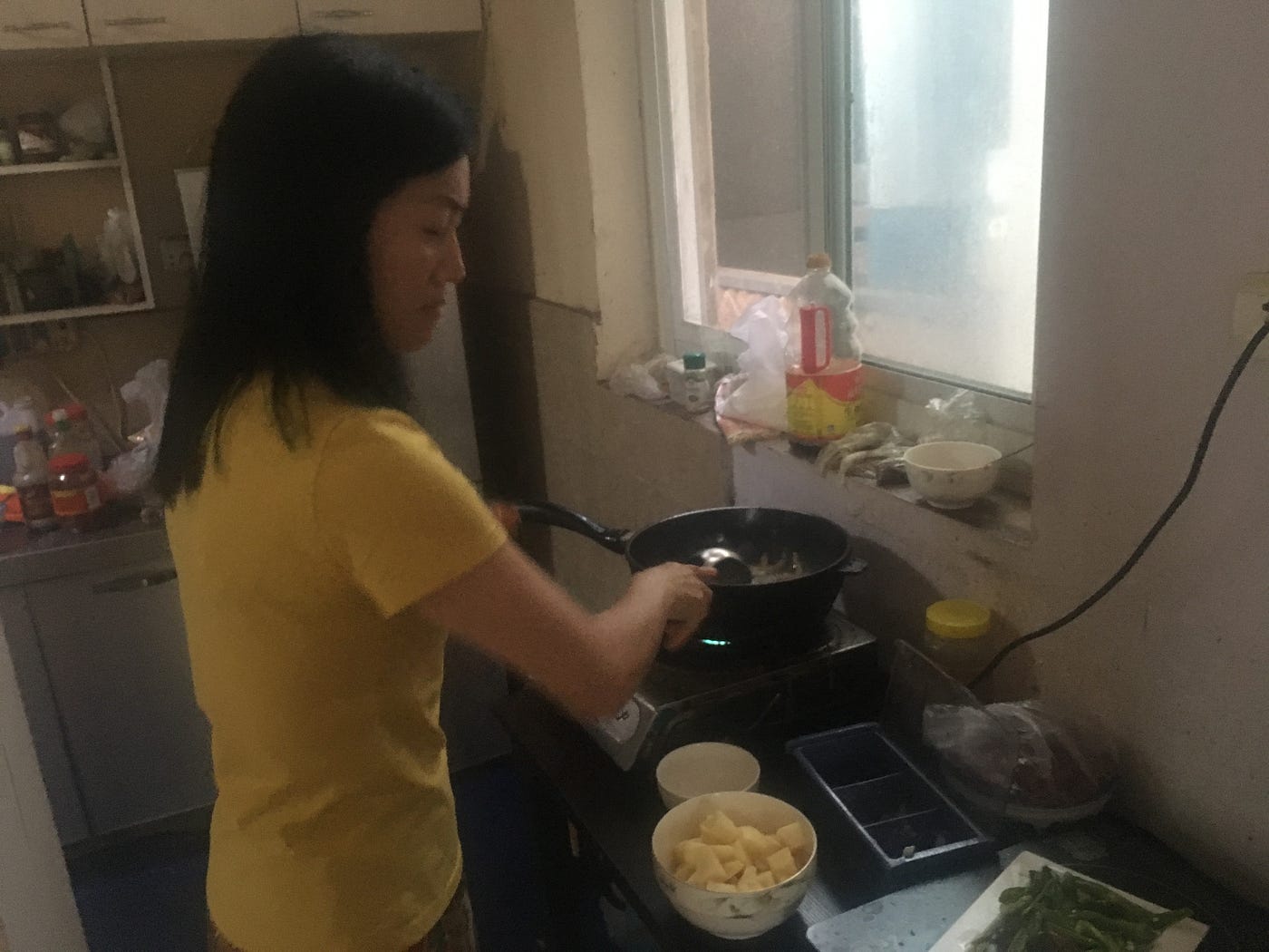 媽媽才是主力,偷師中。