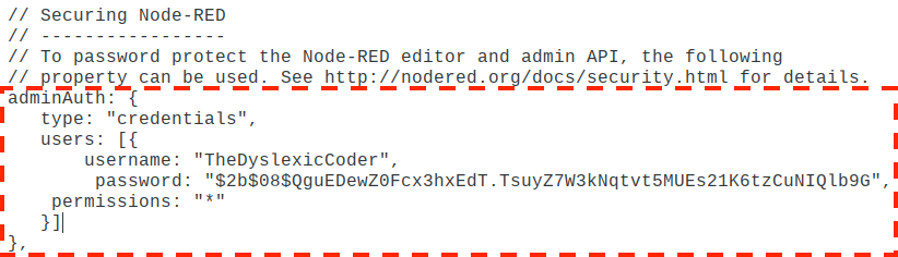 How To Secure The Node-RED Editor On A Raspberry Pi 4 | by The Dyslexic  Coder | Medium