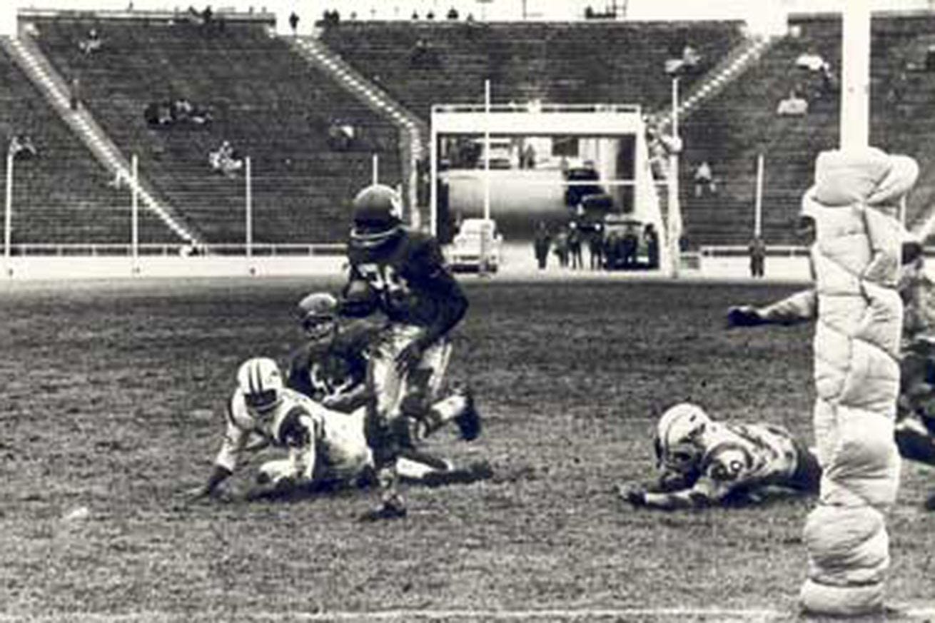 1961 Vintage Dallas Texans San Diego Chargers Football 