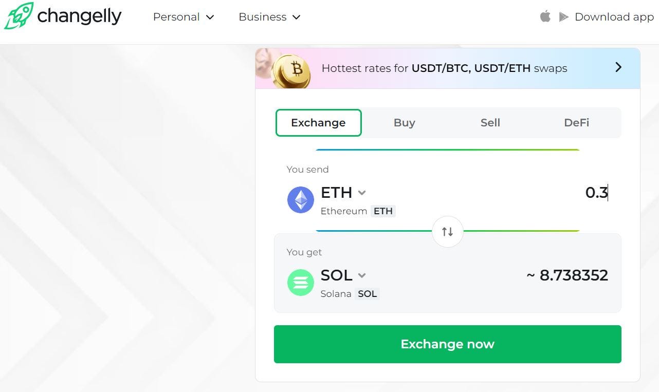 5 Best Places To Swap ETH To SOL[Instantly] | Medium | Coinmonks