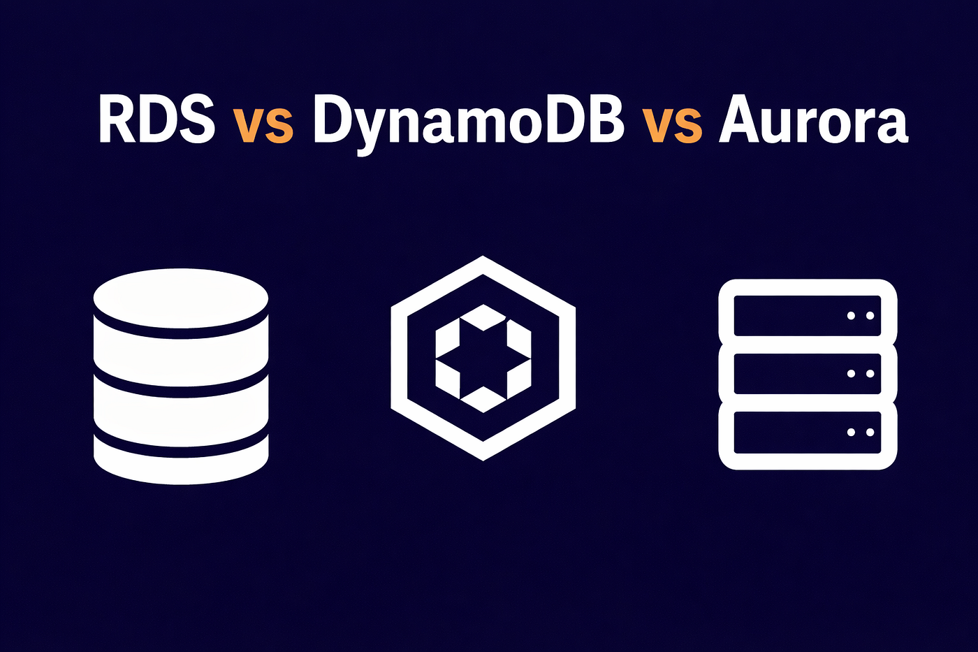 Choosing the Right AWS Database: SQL vs NoSQL in the Cloud (RDS vs Aurora vs DynamoDB)