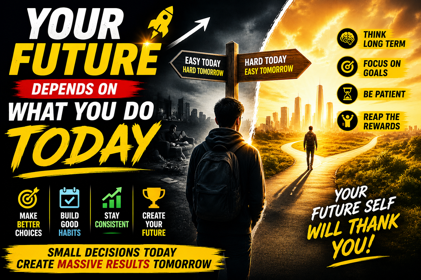 🚀 Your Future Depends on What You Do Today.