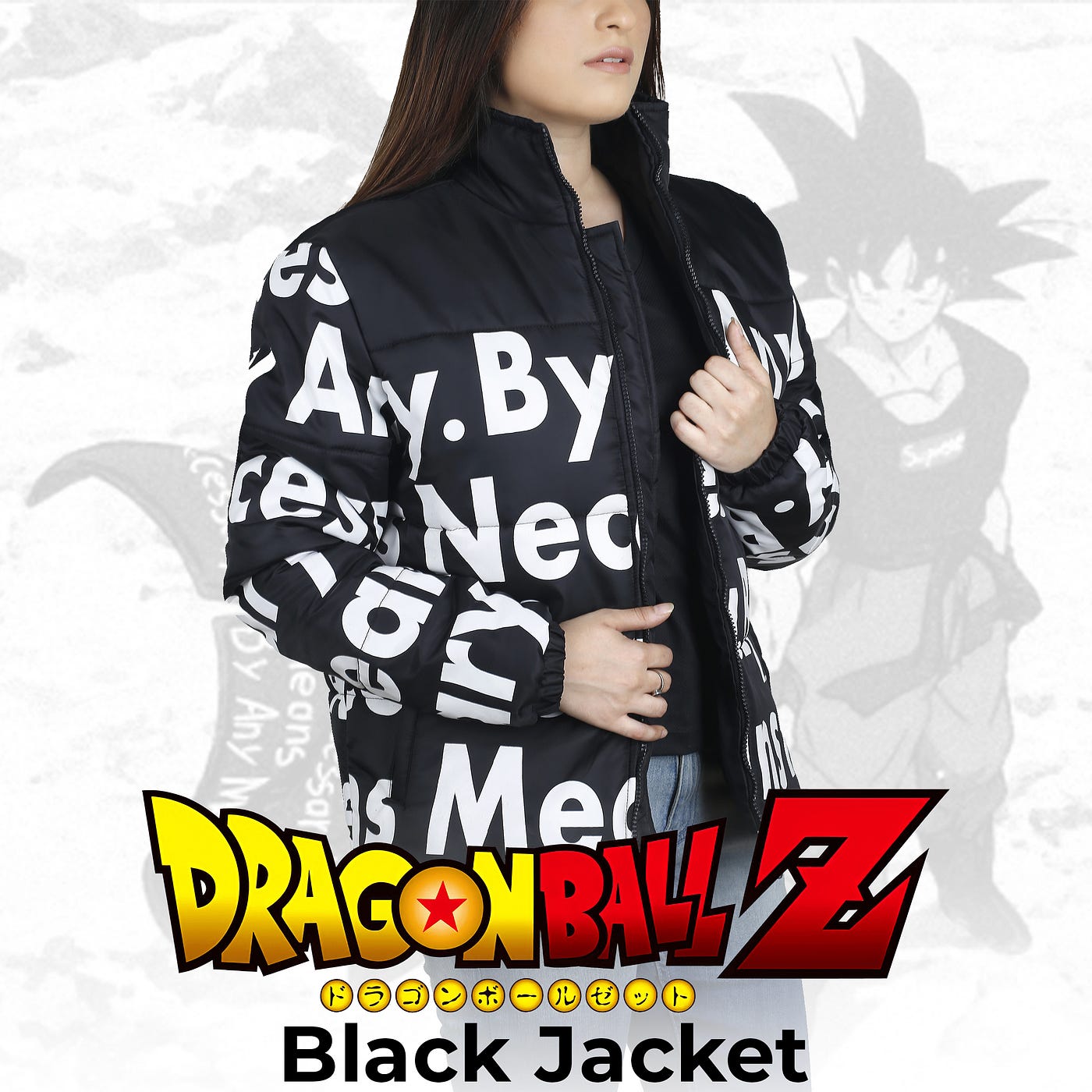 Goku Drip Jacket - The American Outfit - Medium