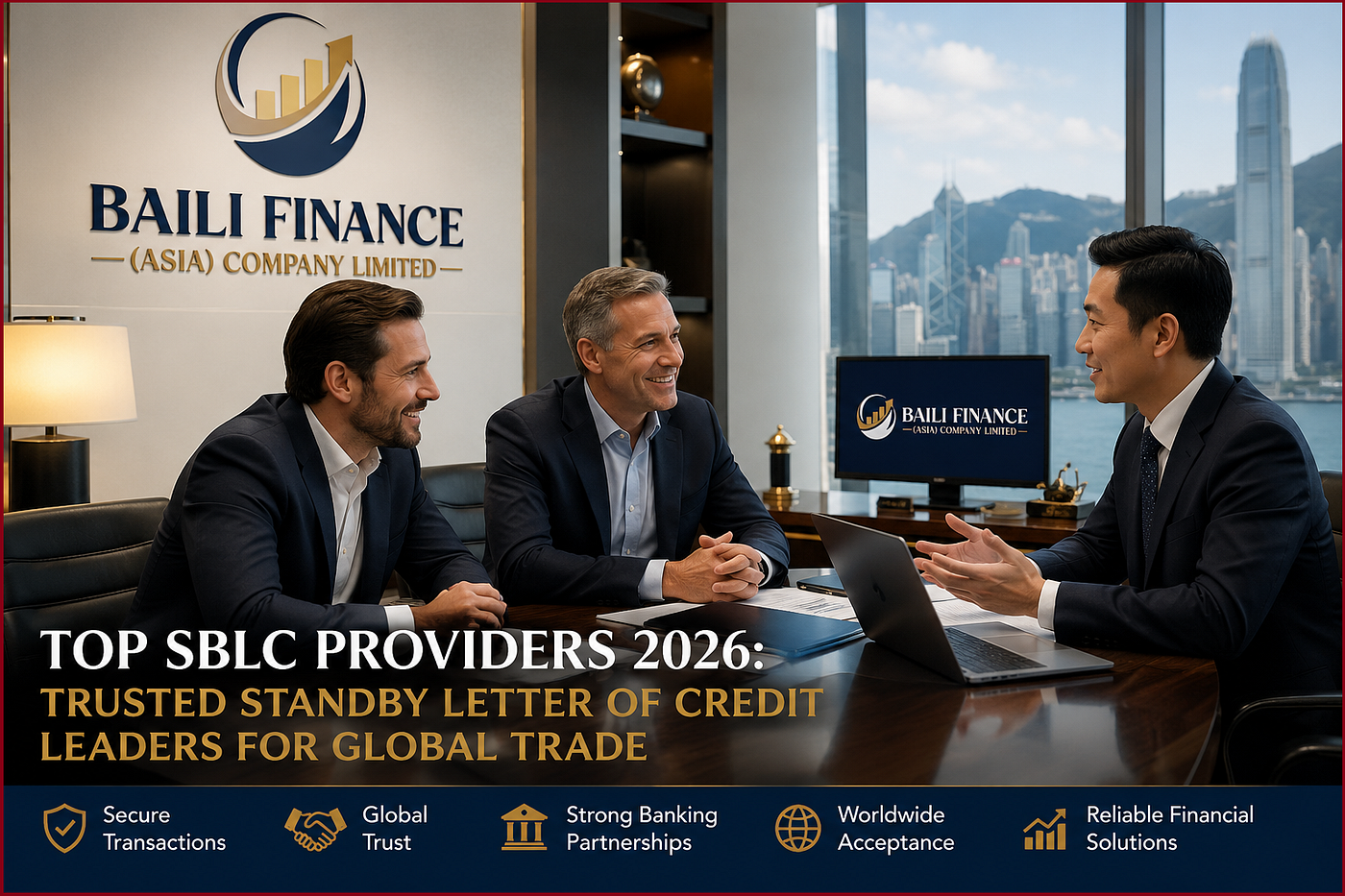 Leading SBLC providers helping businesses secure international transactions and project finance in 2026.