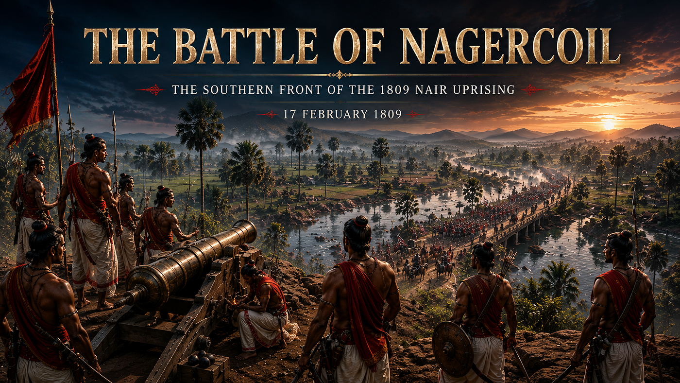 The Battle of Nagercoil (1809): The Nair Warriors Who Chose Death Over Surrender