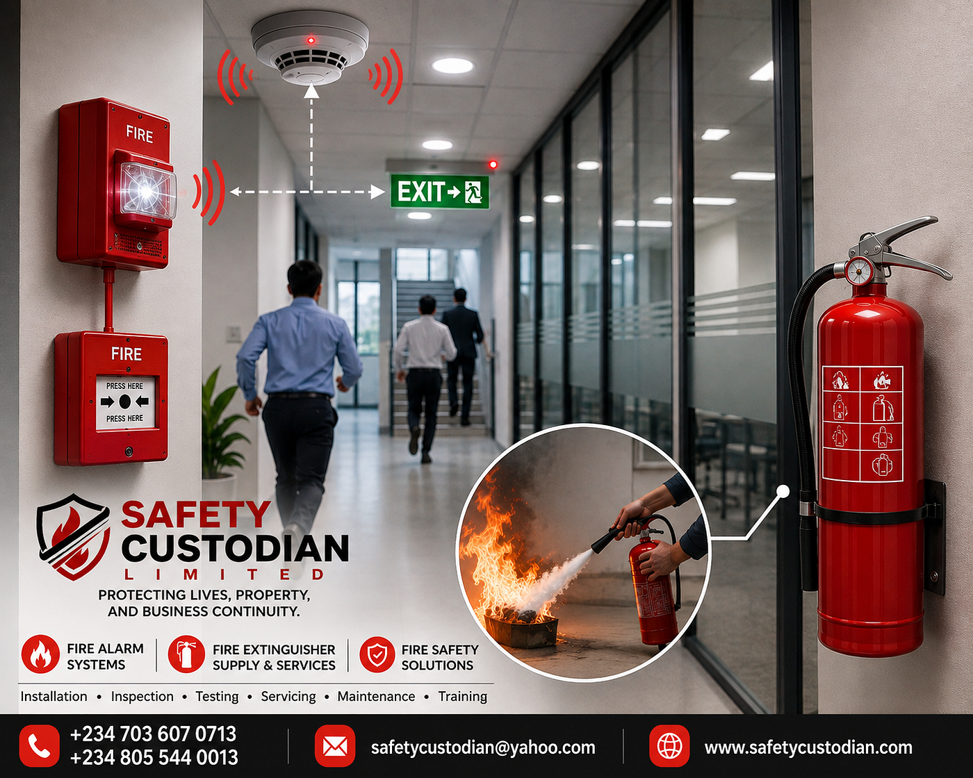 How Fire Alarm Systems Work Hand-in-Hand with Fire Extinguishers to Reduce Fire Hazards