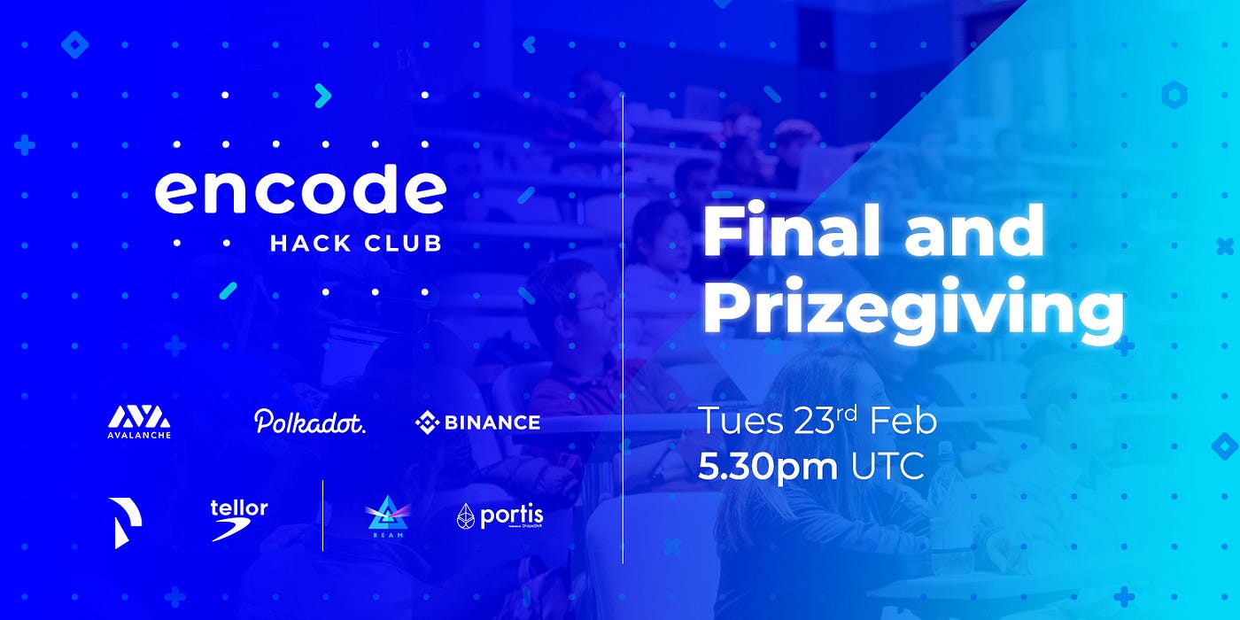 Encode Club x Aurora Hackathon — Prizewinners and Summary 🏆