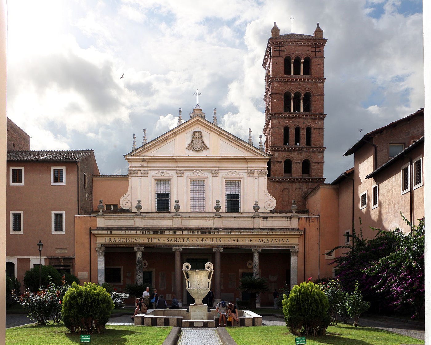 When in Rome, See This Treasure:. Saint Cecilia in Trastevere: Patron… | by  Susan Van Allen | Medium, image size:1400x1120