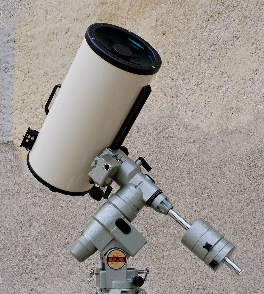 different types of amateur telescopes