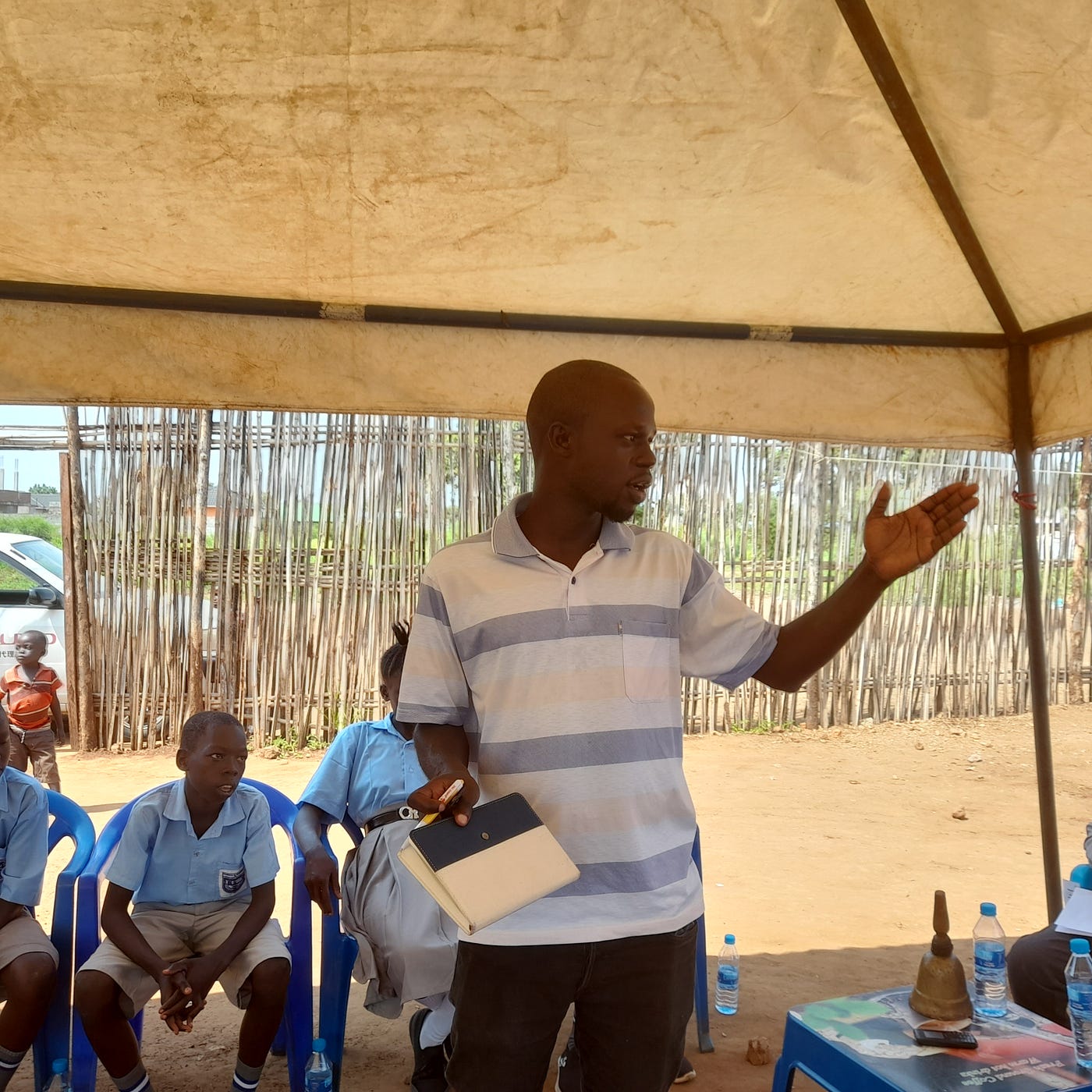 Primary school pupils receive debate training to boost critical thinking skills in Juba