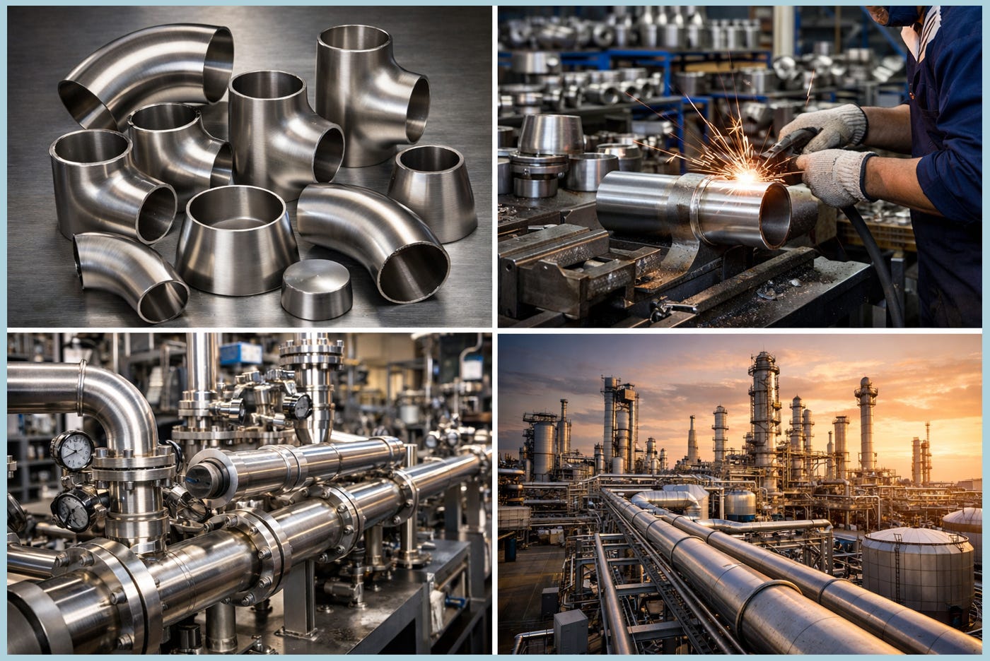 Stainless Steel Pipe Fitting Manufacturer for Industrial Use: Reliability for Critical Piping…