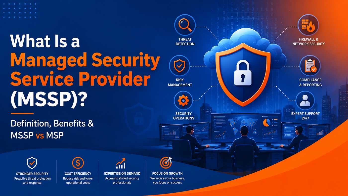 What Is a Managed Security Service Provider (MSSP)? Definition, Benefits & MSSP vs MSP