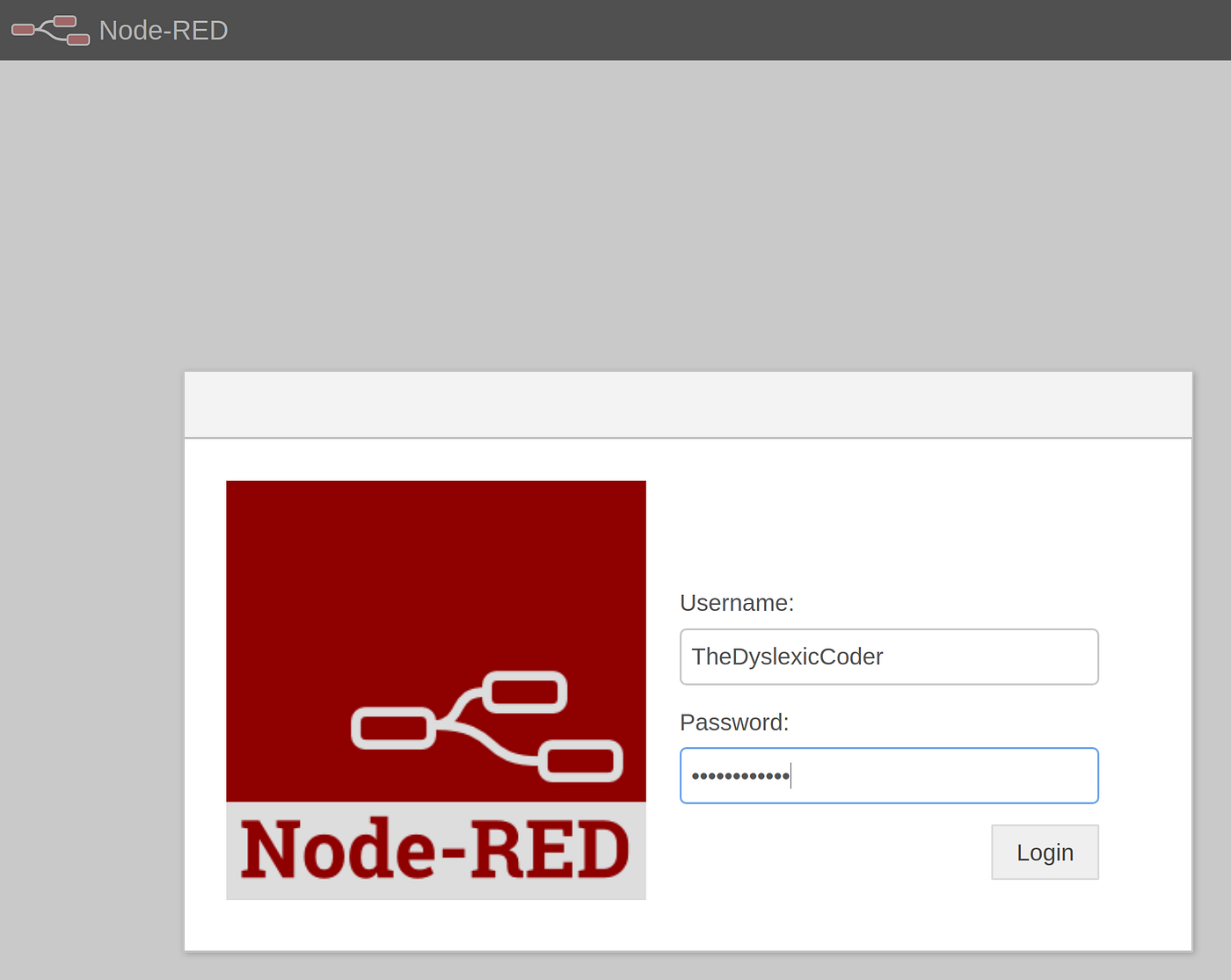 How To Secure The Node-RED Editor On A Raspberry Pi 4 | by The Dyslexic  Coder | Medium