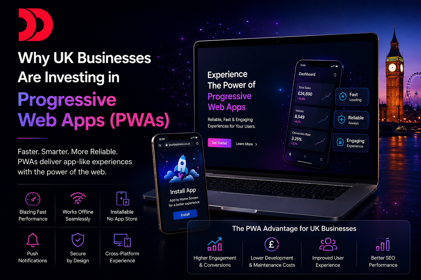 Why UK Businesses Are Investing in Progressive Web Apps (PWAs)