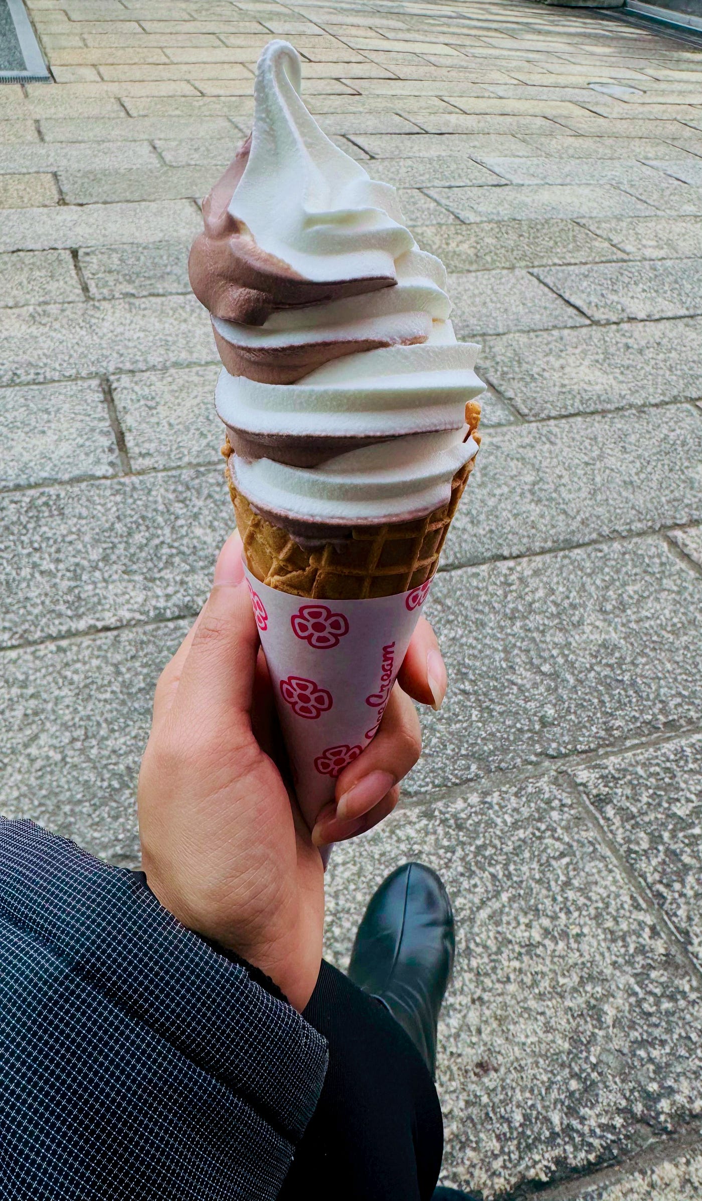 The Ice Cream in the Rain