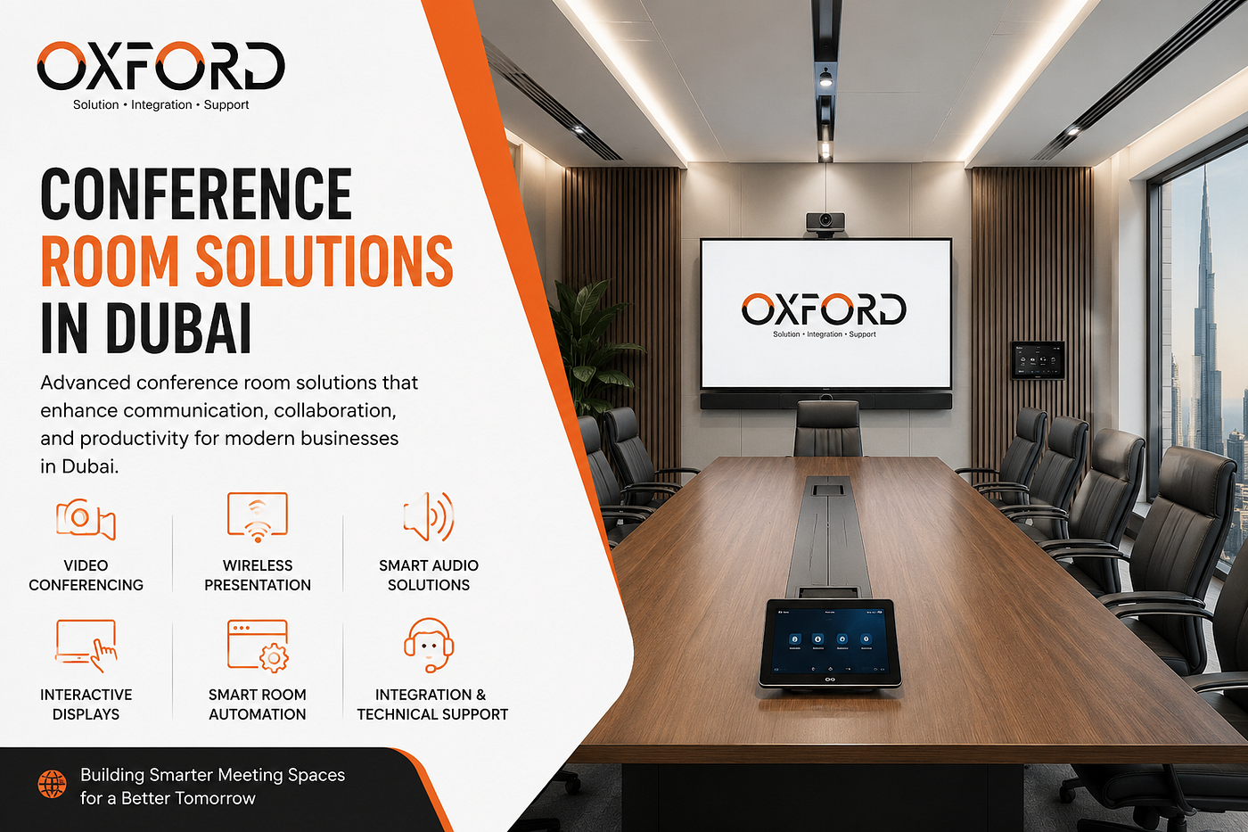 Why Businesses Need Advanced Conference Room Solutions in Dubai