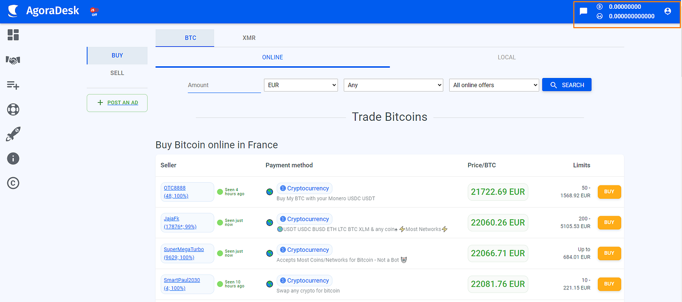 Acheter du Monero (ou du Bitcoin) sur un marché pair-à-pair (OTC). | by  Archie | Medium