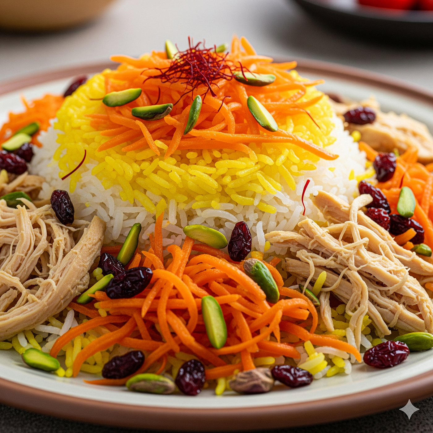 Persian Carrot Rice :A Colorful Classic from Iranian Cuisine