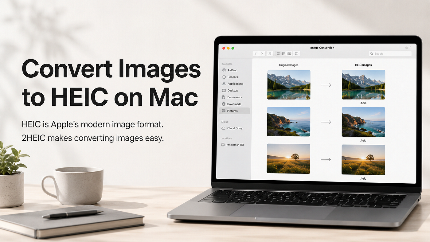Convert Images to HEIC on Mac