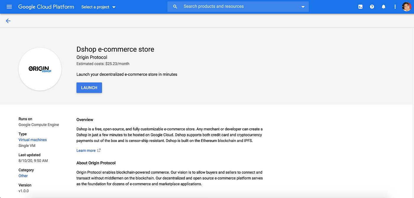 Origin Launches Decentralized Commerce on Google Cloud Marketplace | by  Matthew Liu | Google Cloud - Community | Medium