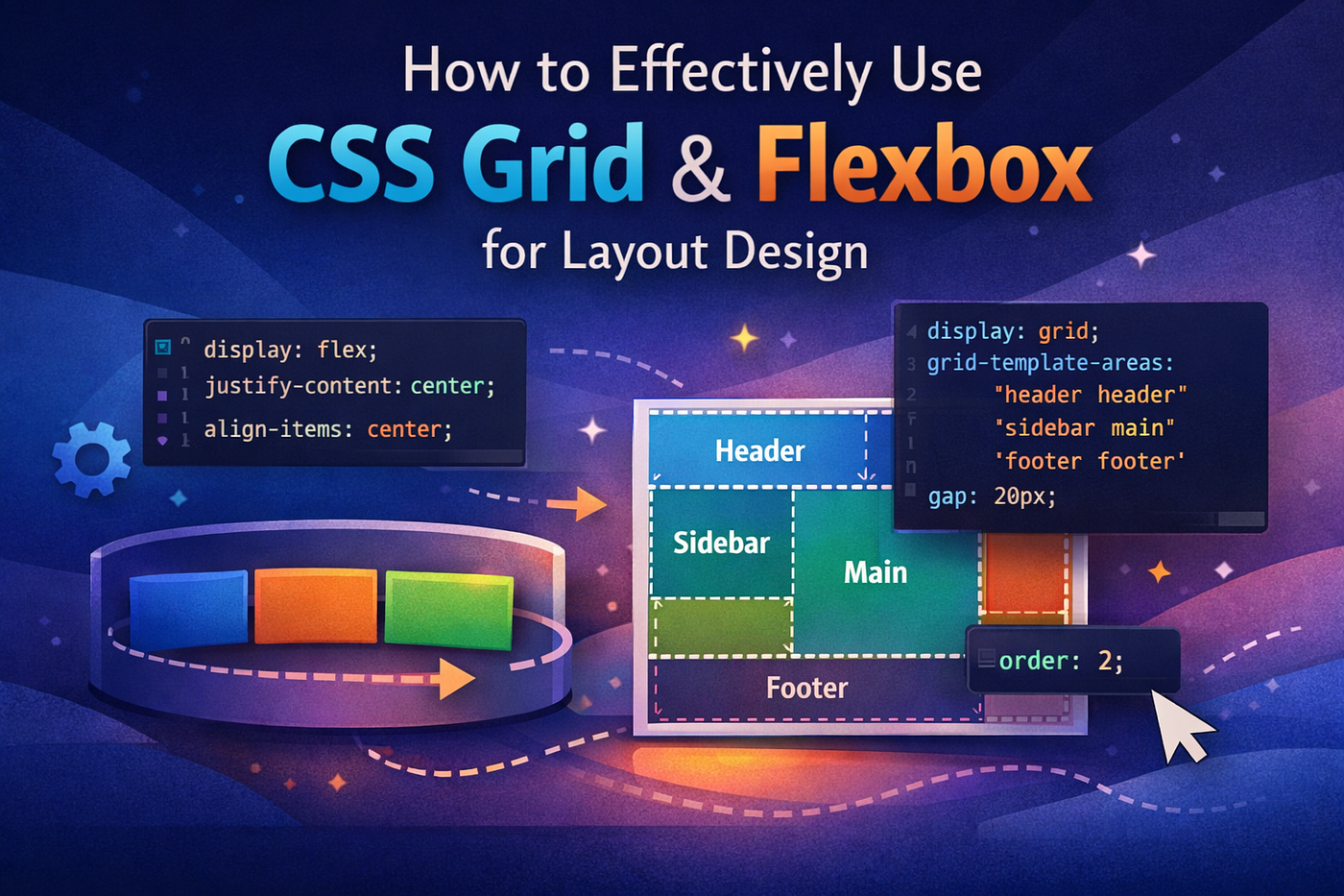 How to Effectively Use CSS Grid and Flexbox for Layout Design