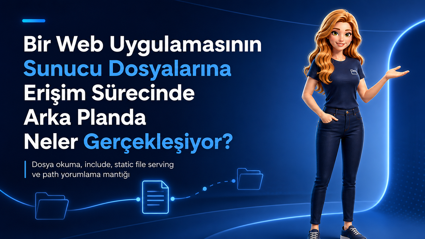 Bir Web Uygulamasının Sunucu Dosyalarına Erişim Sürecinde Arka Planda Neler Gerçekleşiyor?