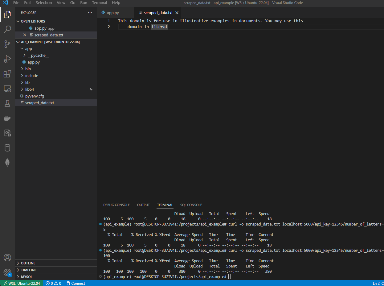 Sending Data Using APIs