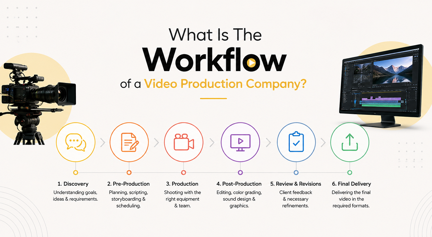 What Is The Workflow of AVideo Production Company?