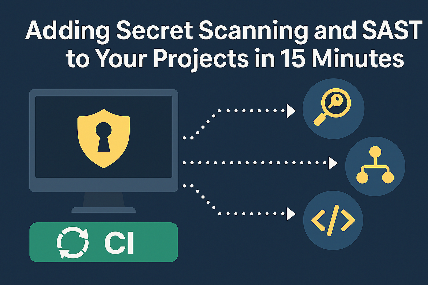Adding Secret Scanning and SAST to Your Projects in 15 Minutes
