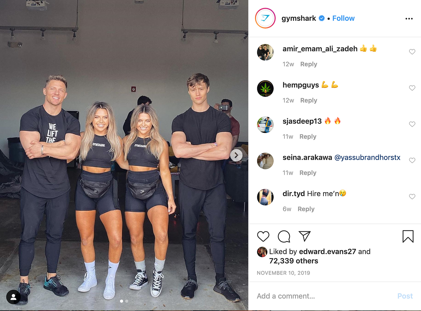 Gymshark: a biting review of their online public presence