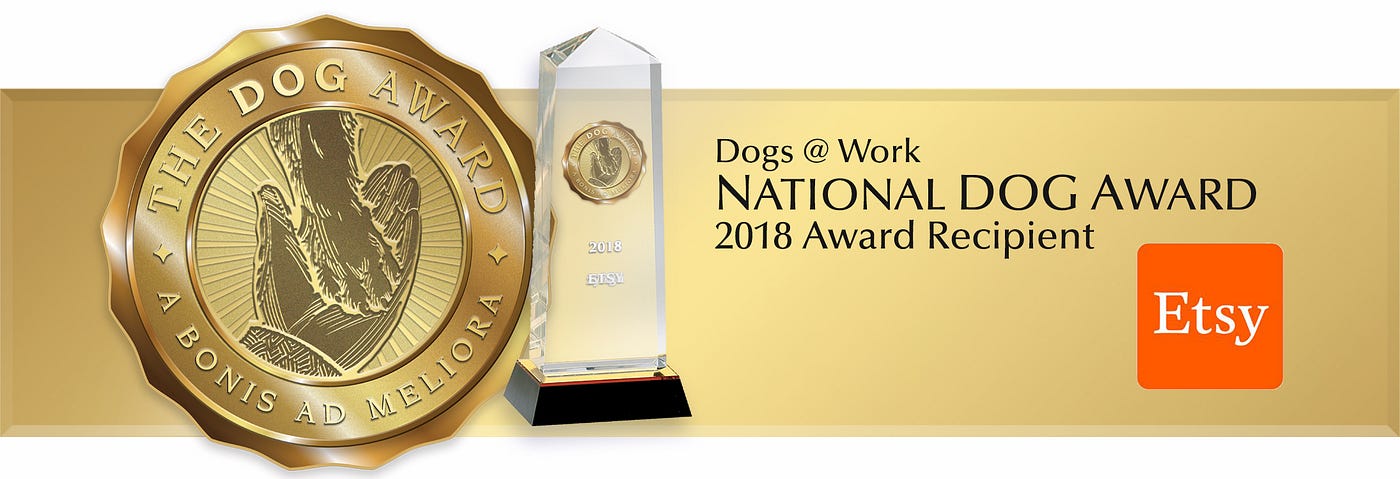 ETSY TO RECEIVE 2018 DOG AWARD