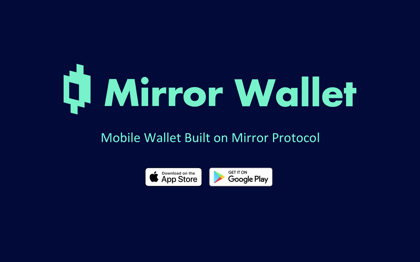Mirror Wallet — Premier Mobile Wallet Built on Mirror Protocol | by Mirror  Wallet | Mirror Protocol | Medium