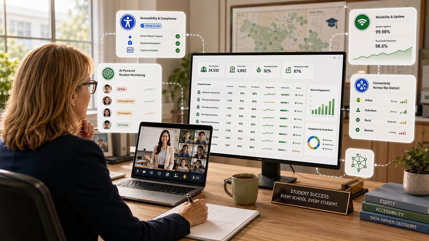 Virtual Classroom Systems for School Districts