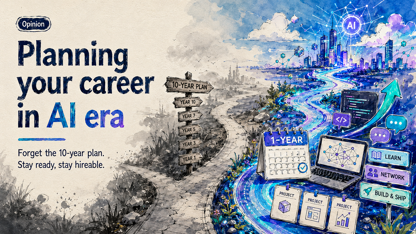 Planning your career in AI era